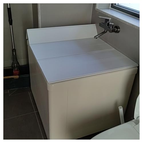 ShAzanz Bandeja Bañera Cubierta De Bañera A Prueba De Polvo, PVC Plegable Aislamiento Tabla Baño Bandejas for Bañera Resistente Al Calor Tapa Almacenamiento, Grosor 1,2CM Plegable(75x150x1.2cm)