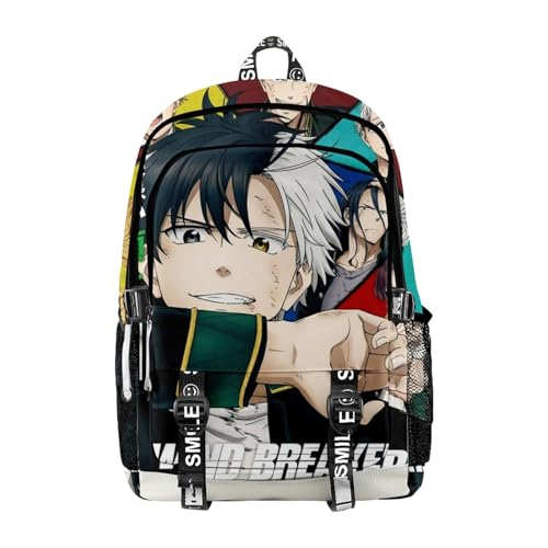 Anime Wind Breaker Backpack Haruka Sakura Daypack Laptop Bag Schoolbag School Bag 6
