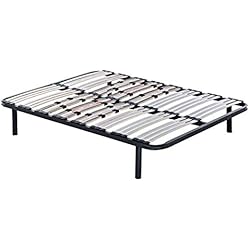 Todocama Somier Multiláminas con Reguladores Lumbares, Haya, Doble