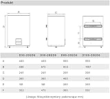 Midea Scaldabagno elettrico da 100 l - Design sottile a doppio serbatoio da 2000 W, WiFi e controllo intelligente, supporto verticale / orizzontale - 4