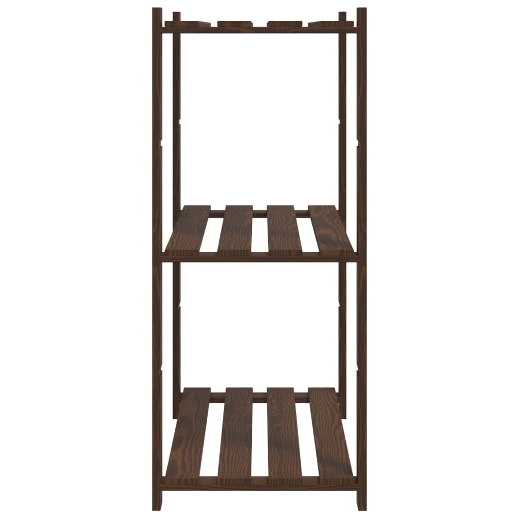 Opbergrek 5-laags 170x28,5x170 cm massief grenenhout kopen