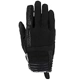 Manchette courte V Quattro Design Rush 18 Gants Homme, Noir, Taille M
