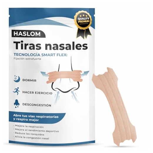 Tiras Nasales + Guía paso a paso, Antironquidos para dormir, Tiras nasales antironquidos, para Deporte, Alivia la congestión nasal y te ayuda a respirar mejor (50 tiras 6.6 x 1.9)