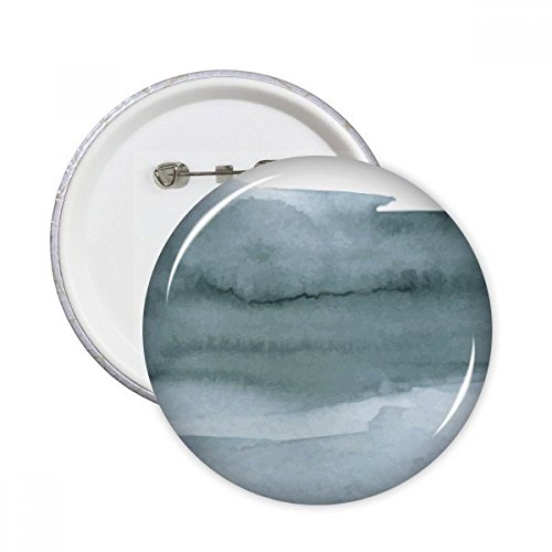 Badge encre plantes art rond M, le cadeau multicolore idéal pour customiser