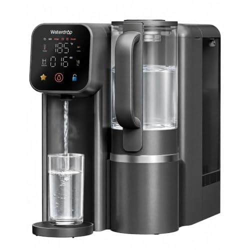 Waterdrop M6HG Instant Hot Countertop RO Water Filter, [ Mineral Added ]