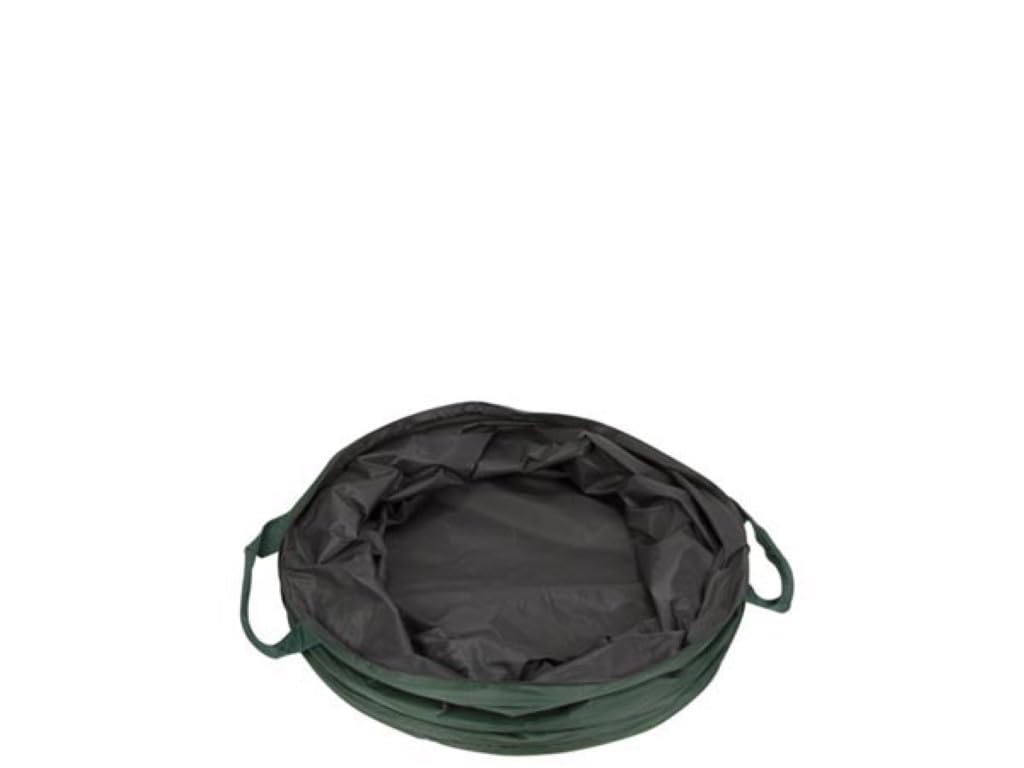 Sacco Per Rifiuti Da Giardino Perel 150 Litri - Pieghevole, Resistente All'acqua, Con Manici