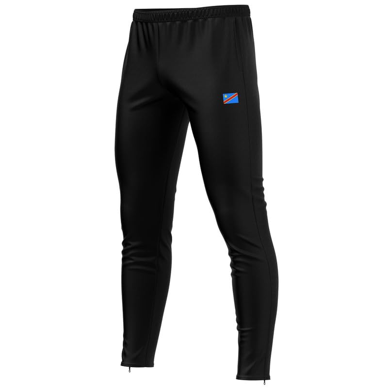 Pantalón Congo CG-48 Fútbol negro para entrenamientos intensos en el campo