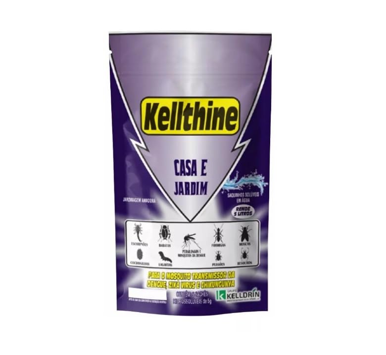 Kellthine Casa E Jardim Kelldrin 5 Sachês Hidrossolúvel 5g Rende ...