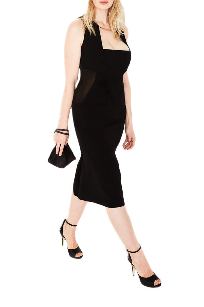 Marina Rinaldi Womens Shapely3 Cocktail Sheath Dress Black 18w 27 |  Desertcart Macau