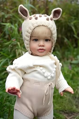 Muñeca bebé realista de silicona 26 pulgadas miniatura 4