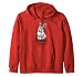 Cute Bunny Mom Mama Rabbit Happy Easter Day Women Mother Zip Hoodie
