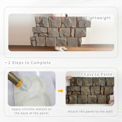 Lumizone BM0006 High-Density Polyurethane Faux Stone Siding Panels thumb #4