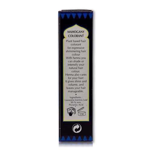 Foto von El Cahira - Henna Mahagoni Rot - Mahogany - Acajou 3er Pack (3x 90g)