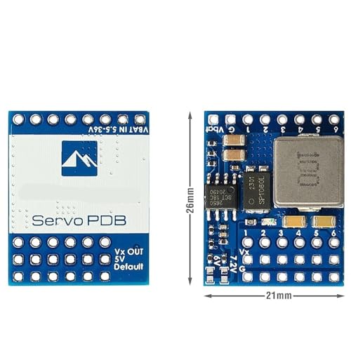 SERVO PDB con 4A BEC: la solución contra fallos de alimentación en servos de avión RC FPV 2