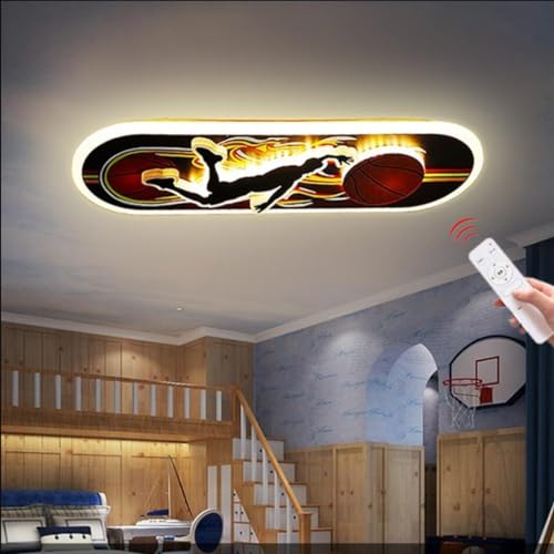 LED Plafondlampen Cartoon Astronaut Planeet Ontwerp Kinderen Plafondlamp 63W Dimbaar met Afstandsbediening Kinderlampen Kroonluchter voor Jongens