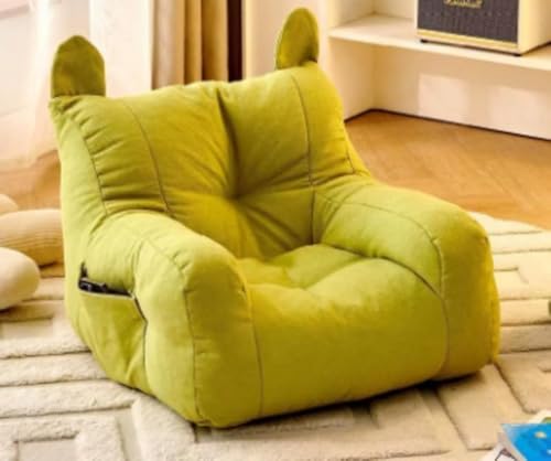 CokBlu子供用床置きソファ 落下防止設計 乳幼児用柔らかい背もたれ椅子 赤ちゃん安全座椅 可愛いシンプル家庭用 リビング寝室リラックス用 ペットキャットベッド兼用