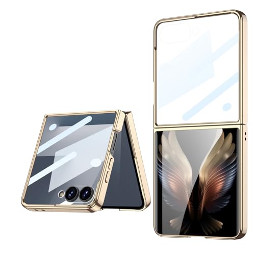 Coque Samsung Galaxy Z Flip7 rigide durable anti-rayures avec vitre intégrée