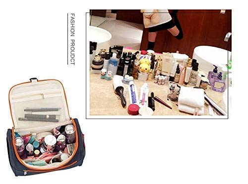 TGOPIT Solid 13 Cms Cosmetic Pouch(M_Nevy Blue) 2