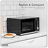 Baridi 28L Microwave Air Fryer Oven Combo, 9 Pre-Sets, Grill, Combination & Multi-Stage Cooking, Child Lock, 900W Microwave, 1850W Air Fryer, 1800W Grill - Black DH277