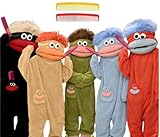 TYURJYR Mono Loco, Mono de Gran Boca Monstruo, Monos Divertidos y Vestibles de Pijama, Monos de Abrazo Monstruo para Adultos, Divertido y Acogedor Mono Entero de Peluche con Capucha, Piezas Completas