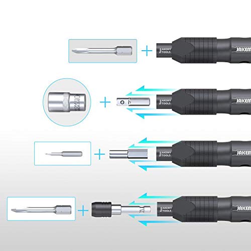 Jakemy Precision Screwdriver Set, Professional Magnetic Repair Tool Kit For Laptop/Tablet/Cell Phone/Pc/Game Console/Watch/Household #TOP2