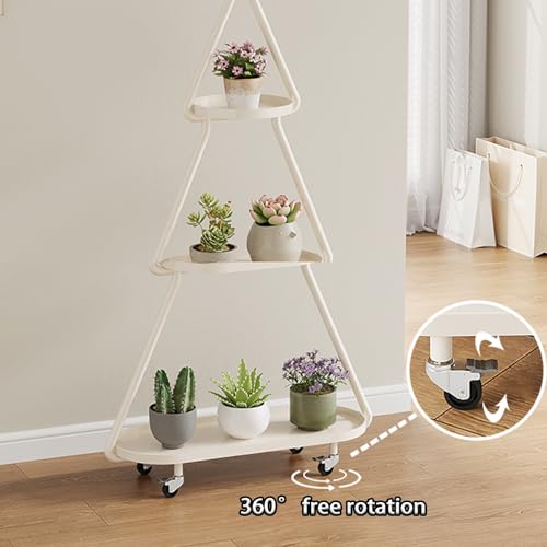 Petit support de fleurs extérieur pour terrasse et balcon vert - 4