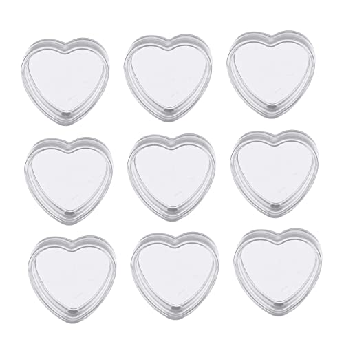 FOMIYES 100 Piezas Tarros Vacíos Forma de para Crema Botes con Tapa para Almacenamiento Cosmético Compactos y Sellados para Viaje y Diario