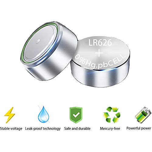Skoanbe 10Pack Sr626Sw 377 Lr626 Ag4 1.5V Watch Battery #TOP4