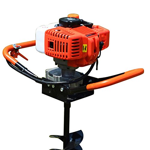 SHIOUCY 52CC Fence Post Hole Borer Ground Drill 2 Stroke Petrol Earth