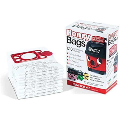 Numatic Henry and James Cleaner Bags, Pack of 10 Cover