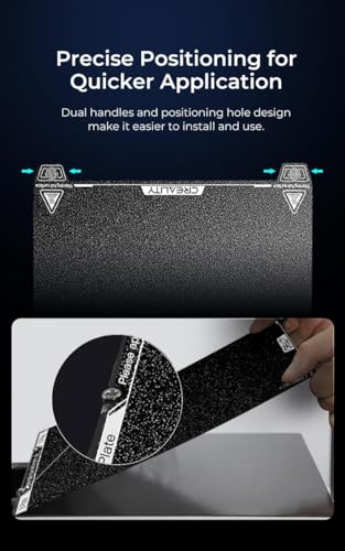 Image of 3 idea Imagine Create Print Creality K1 PEI Build Plate 235 * 235mm-With Soft Magnetic Cover for Ender-5 S1 /K1 /Ender-3 S1 /Ender-3 S1Pro /Ender-3 /3 Pro /3S /Ender-3 V2 /Ender-5 /5S /5 Pro