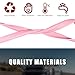 Ohleats Car Rear View Mirror Protector Frame, Silicone Auto Rearview Edge Protection Cover Compatible with Model 3 Model Y, Interior Rear View Trim Frame Decoration, Car Accessories (Pink)