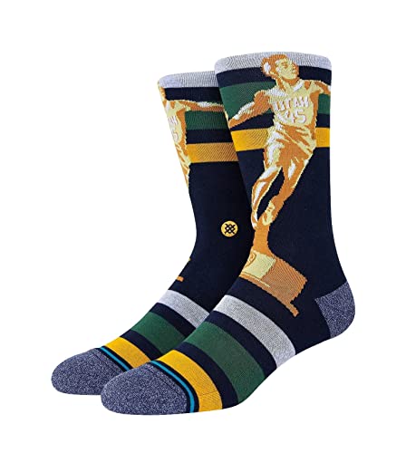 Navy Spida Dunk Sock by Stance