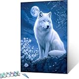 【COMMENT FAIRE DE LA PEINTURE NUMERO】: Vous devez faire correspondre les numéros de la peinture et les chiffres sur la toile pour remplir la peinture. Vous pouvez être un artiste unique pour créer des chefs-d'œuvre à votre manière, tout en favorisant la concertation et en soulageant le stress. Facile à peindre: Facile à suivre les instructions détaillées. Tous les points sont marqués par des numéros, il suffit de choisir une image en suivant votre vrai cœur.