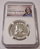 1956 Franklin Type 2 Proof Portrait Label Half Dollar PF67 NGC