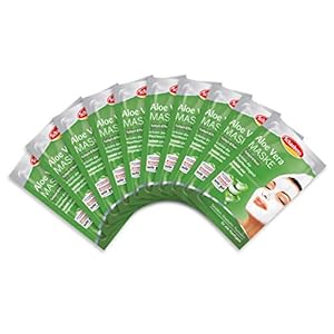 Schaebens Aloë Vera masker, verpakking van 10 stuks (10 x 10 ml)