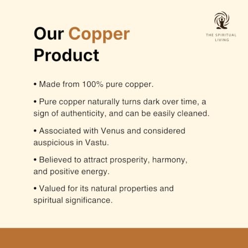 Image of The Spiritual Living Copper Helix for Vastu | 3.5 Inch | South West Vastu Remedy | Main Door Entrance | Bedroom | Toilet | Helix | Dosh Remedies | Vastu Remedies Products | South East | वास्तु उपाय |