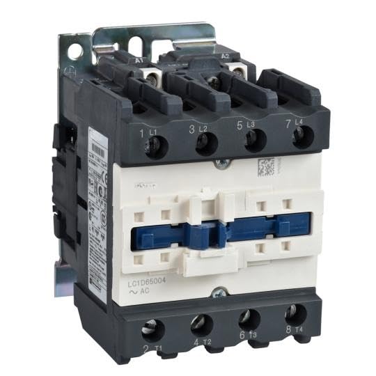 LC1D65004L7 contacteur CA 4P 4NO LC1-D65004L7 80A 200V pour la maintenance des circuits de commande