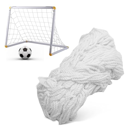 Soccer Goal Net, 1.2x0.8m Soccer Goal Replacement Net Soccers Netting Outdoor Backyard Football Goals Post Nets Portable Soccers Shooting Training Replacement Nets