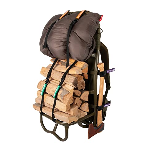 Tatonka Packriemen Easy Strap 18mm / 1m (2 Stück) - Zwei Spanngurte mit Metallschließe - 1,8 cm breit und 100 cm lang - Zur Volumenregulierung oder zum Befestigen von Ausrüstung