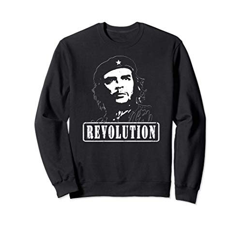 Che Guevara Rebel Signature Guerrilla Icon Revolution Sudadera