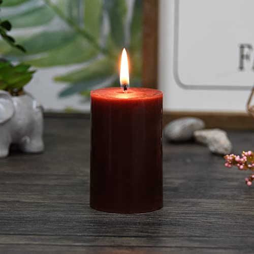 Jeco CPZ-2305 Inch2 Inch Diameter By 3 Inch Brown Pillar Candle,Cpz-2305 thumb #2