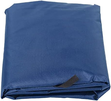 Miniatura 4 de Funda de cojín de repuesto para toldo oscilante, 3 asientos, de poliéster 190T, de tafetán, para patio, jardín, 59.1 x 19.7 x 3.9 pulgadas