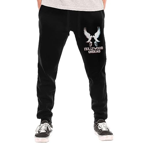 Fleece Athletic Jogger Sweatpants for Mens Casual Workout Youth Jogger Pants