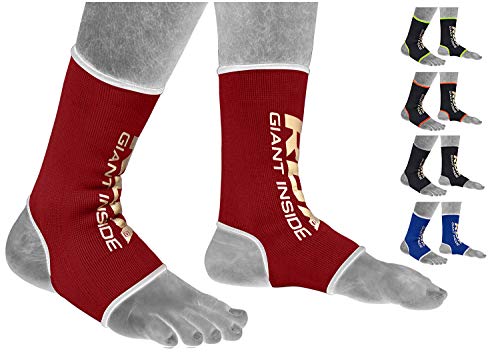 RDX Fitness Soporte Tobillo Boxeo Deportivas MMA Tobillera Estabilizadoras Esguince Baloncesto