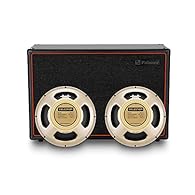 2 x 12 inch speaker boxes Closed back 2 x built-in Celestion creamback Removable fabric mesh Mono and stereo mode