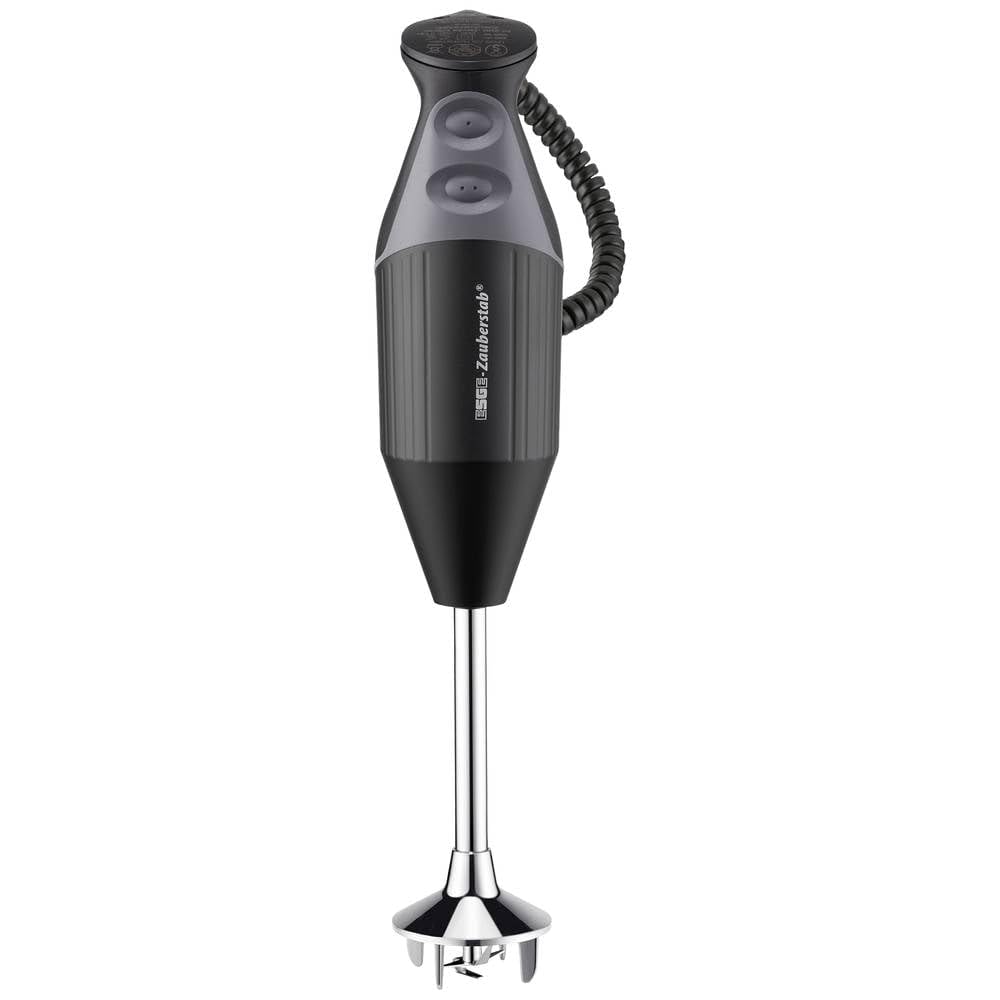 ESGE Zauberstab 98215 M 200 BBQ schwarz, Stabmixer, Pürierstab, 2 Stufen bis 17.000 U/Min, ergonomischer Griff, langlebiger, robuster Motor, inkl. Zubehör, 200W, Made in Switzerland