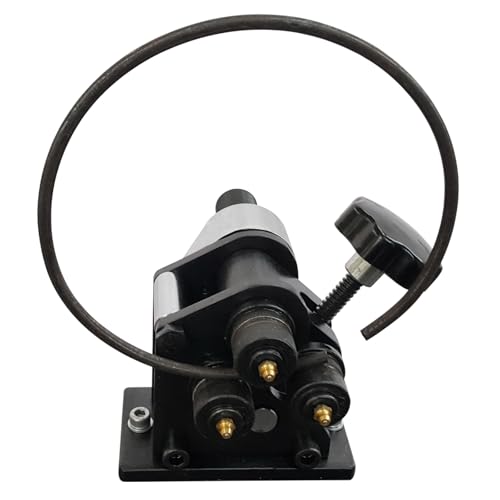Dobladora de rodillos compacta con capacidad de doblado plano 25x4mm 6