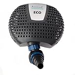 Jebao Garden Fish Pond Filter Pump Submersible Solids Handling Water Course - Eco Energy Saving Super Low Wattage - XOE-6500 Filtration GS/CE Approved