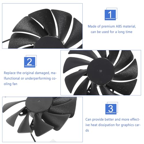 Ventilador de refrigeración GPU DOITOOL contra el calor extremo en tarjeta gráfica de PC 4